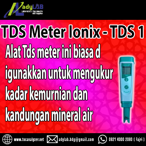 harga ph tds meter hidroponik merek hanna, ysi, horiba, hach, apera ionix di jakarta