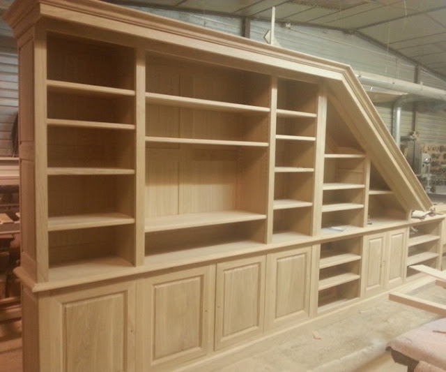 librerie in vero legno