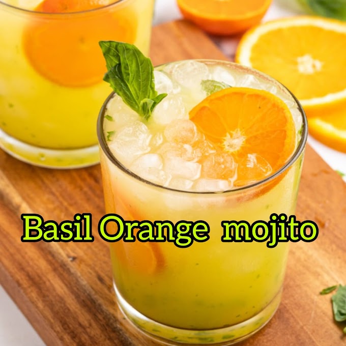  orange basil virgin mojito 