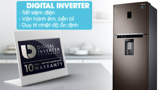 Tủ lạnh Samsung Inverter 380 lít RT38K5982DX/SV  