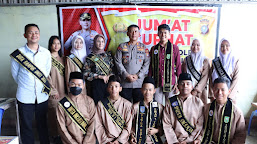 Jum'at Curhat, Kapolres Inhil Hang Out Bersama Anak Muda