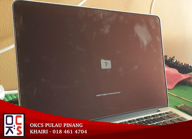 SOLVED: KEDAI REPAIR MACBOOK BUKIT PANCHOR | MACBOOK PRO RETINA 13 A1502 FOLDER QUESTIONMARK, SUSPECT SSD PROBLEM FOLDER QUESTIONMARK