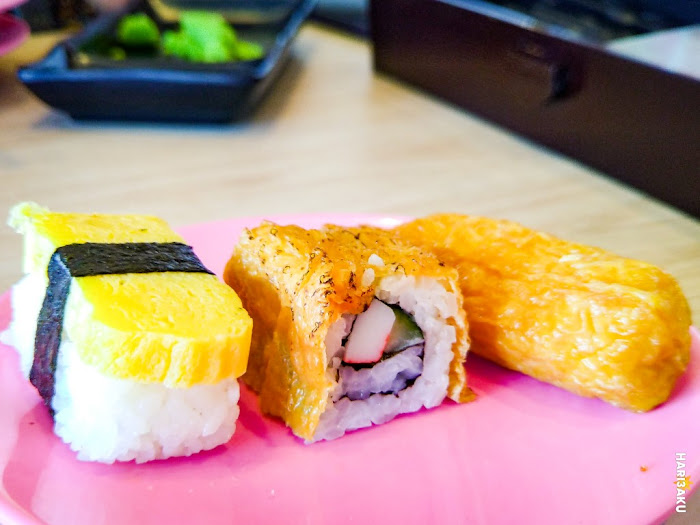 Sushi nigiri, maki dan inari