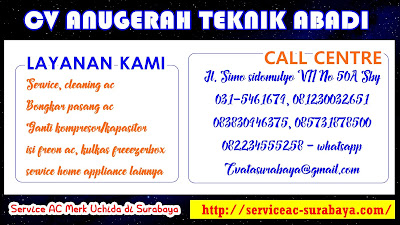 Service AC Merk Uchida di Surabaya