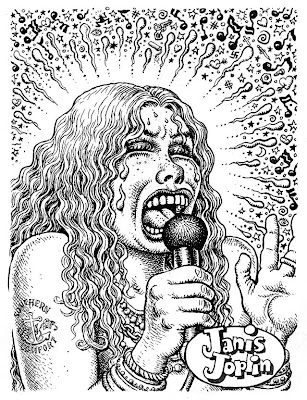 Janis Joplin by Robert Crumb - nieuw