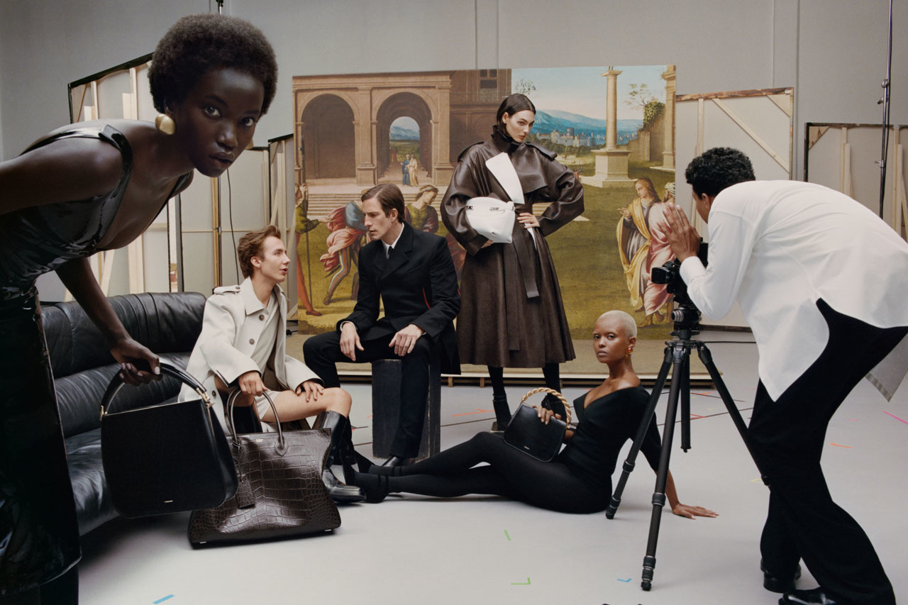 Ferragamo Fall Winter 2023-2024 collection campaign 'New Renaissance'.