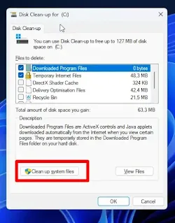 Menghapus Windows Old di Windows 11 Melalui Disk Cleanup