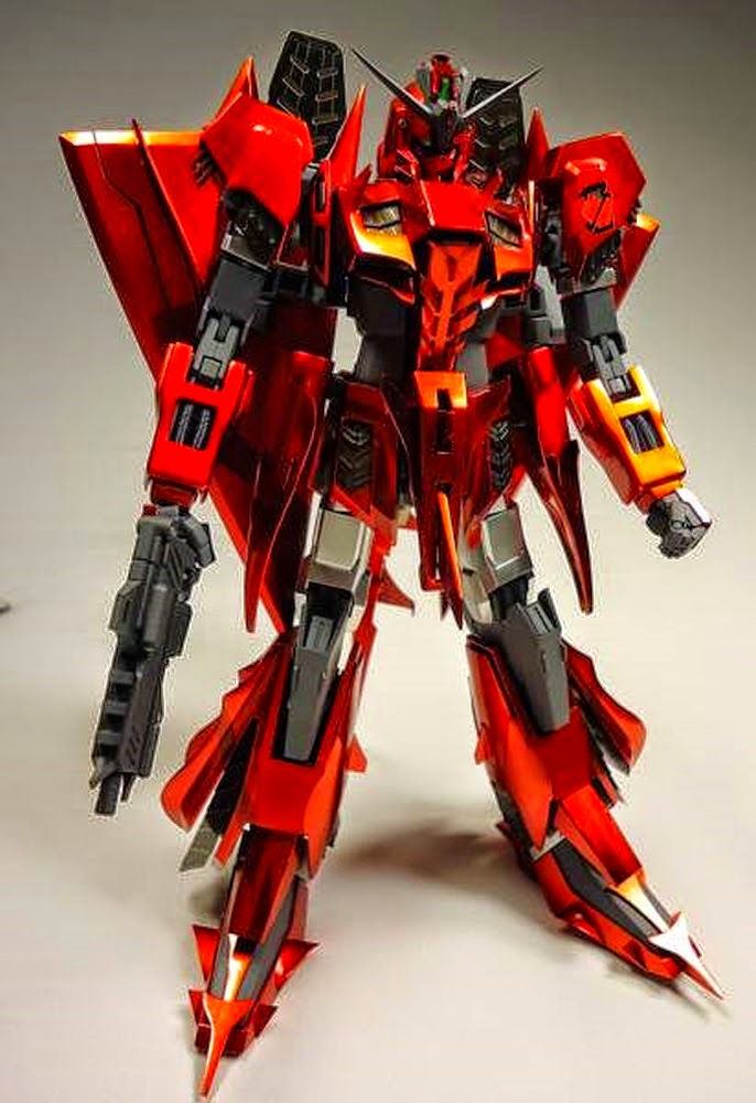 Gundam Family 1 100 Zeta Gundam Red Snake Ver Gundam Evolve Custom Build