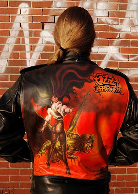 ozzy airbrush leather