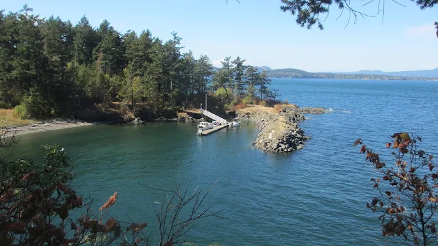 Vendovi Island preserve dock