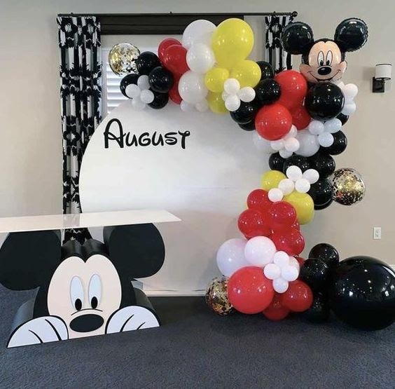 40 Ideas De Decoraciones Para Fiesta De Mickey Mouse Tematica