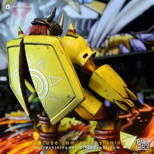 Figure-rise Standard Wargreymon Anime Version custom painted by Putra Shining