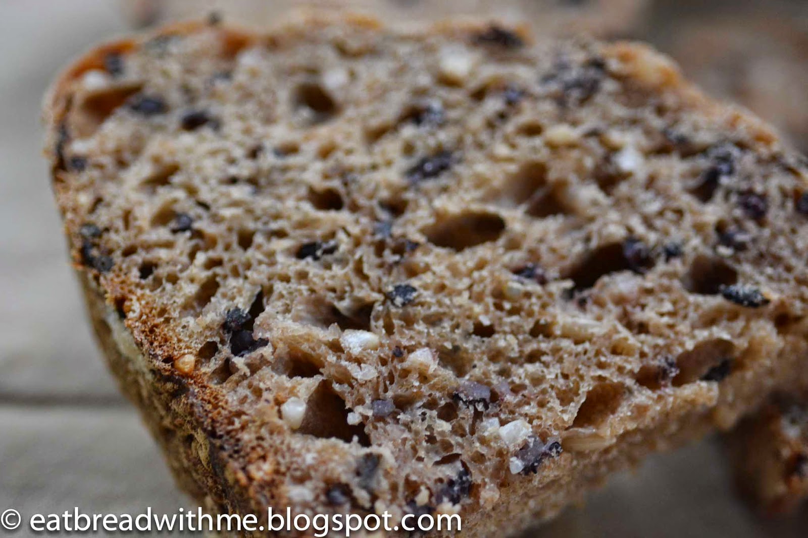 Sprouted Pain au Levain with Wild Rice and Quinoa 