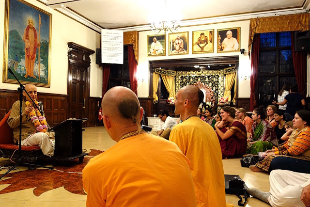 Sankarshan Das Bhagavad-gita Lecture--Bhaktivedanta Manor, London