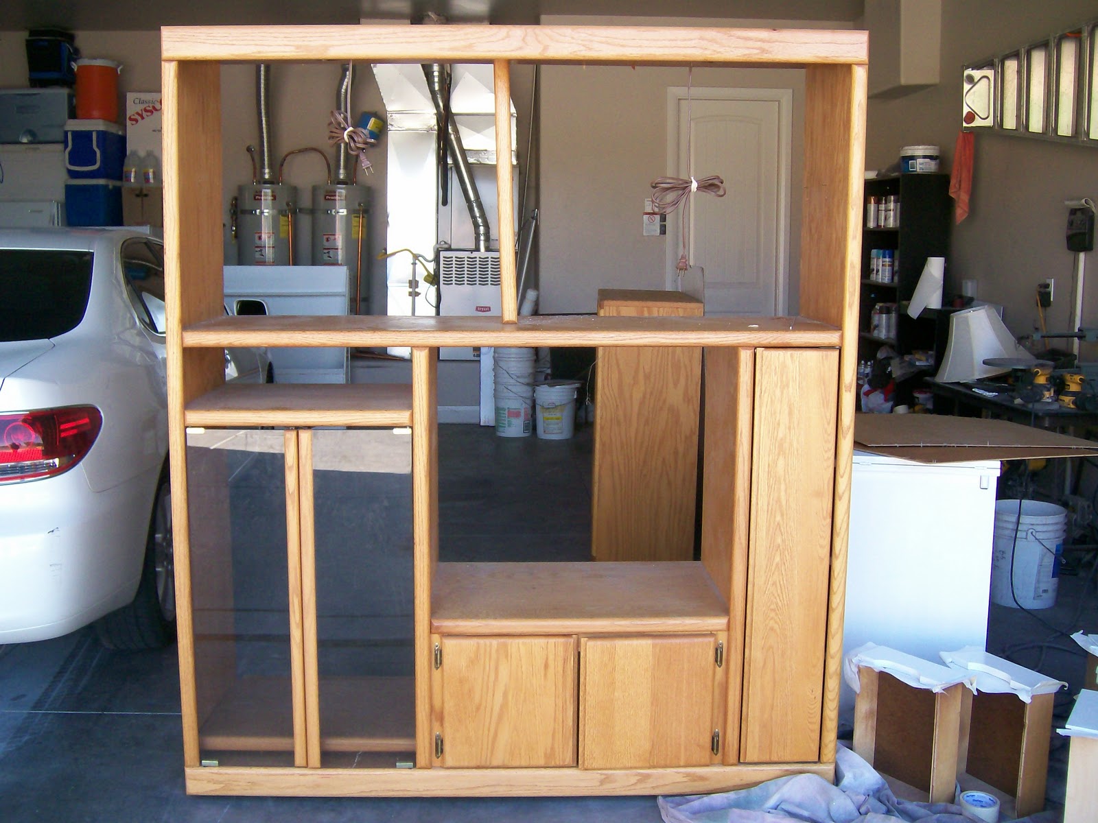 best wood for entertainment center