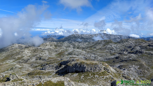 Vista de la Jascal y Llerosos desde el Conjurtao