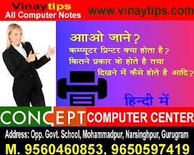 Printer क्या है ? Printer कितने प्रकार के होते है?  पूरी जानकारी हिंदी में। What is Printer? How many types of Printer? Full Detail in Hindi