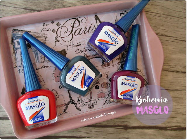 Colección de uñas BOHEMIA de MASGLO