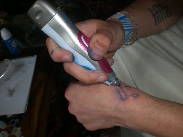 homemade tattoo gun things i get up to when i cant ski 
