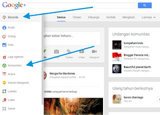 Cara Membuat Komunitas Google Plus 1