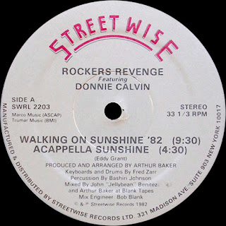 Walking On Sunshine '82 -Rockers Revenge ft. Donnie Calvin http://80smusicremixes.blogspot.co.uk