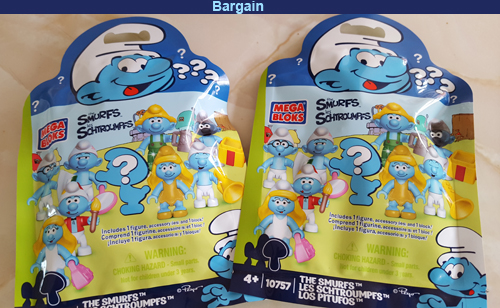 My 50p Smurf blind bag bargain from Amazon