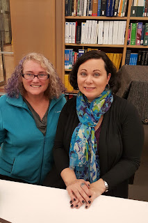 Hanging out with Ami McKay, November 17, 2016, Library and Archives Canada