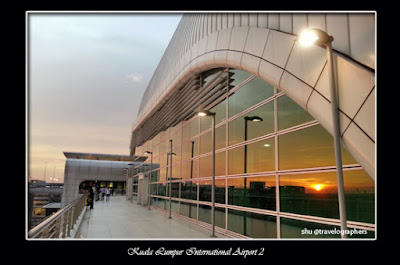 Air Asia, Kuala Lumpur International Airport 2, KLIA 2, Sunset at Airport, Senja di Bandara, Dawn