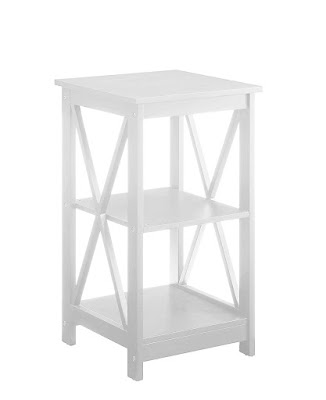 White End Table Design