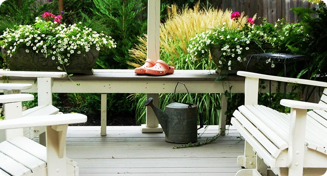 pergola planters