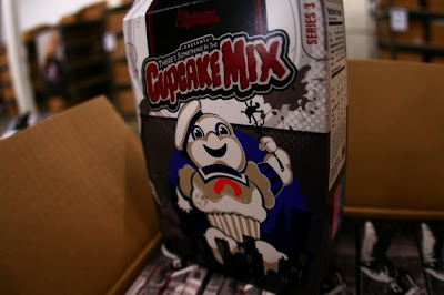 Johnny Cupcakes - There’s Something In The Cupcake Mix Limited Edition Halloween T-Shirt Series - Staypuft Cupcake Man T-Shirt Box