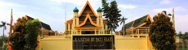 Gedung kantor Bupati Kabupaten Siak