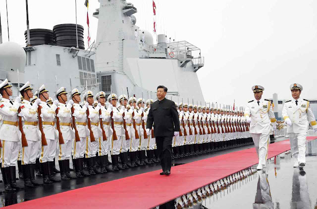 Xi Jinping alardeia possuir a maior marinha de guerra do mundo