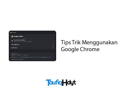 tampilan pengaturan tersembunyi google chrome