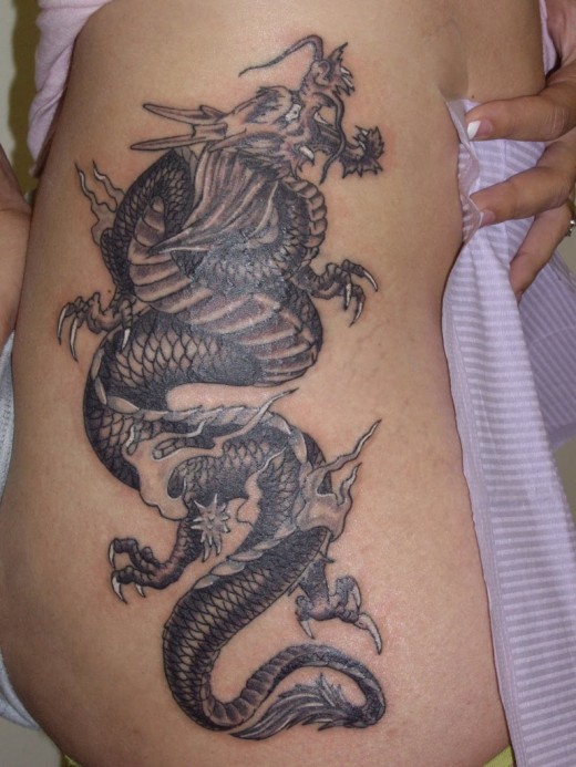 dragon tattoos for women