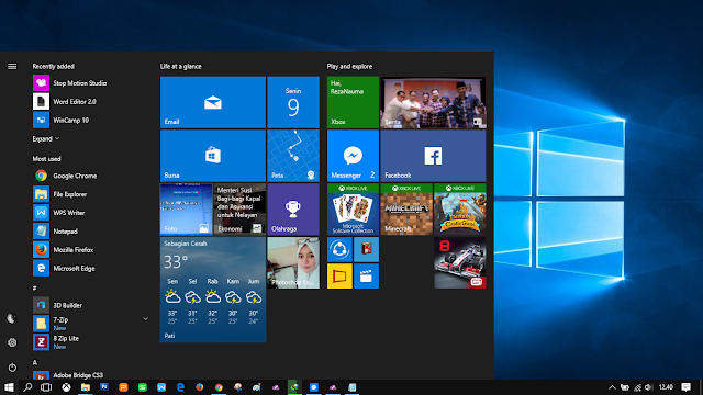 Windows 10 (ringan sih, tapi delay di mana-mana)