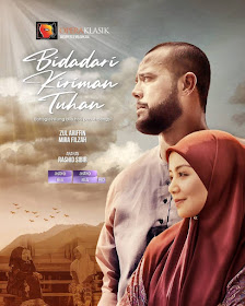 Drama Bidadari Kiriman, Slot MegaDrama, Astro Ria, Drama Baru Mira Filzah, Drama Baru Zul Ariffin, Poster Drama Bidadari Kiriman Tuhan,