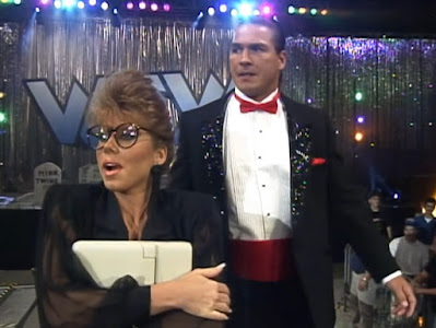 WCW Halloween Havoc 1991 Review - Alexandra York leads Terrance Taylor to the ring to face Bobby Eaton