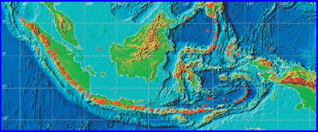 Gunung api di Indonesia