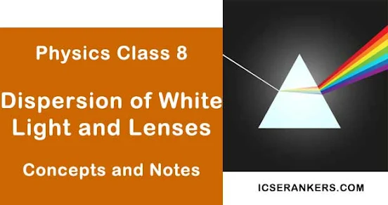 Dispersion of White Light and Lenses- Class 8 Science Guide