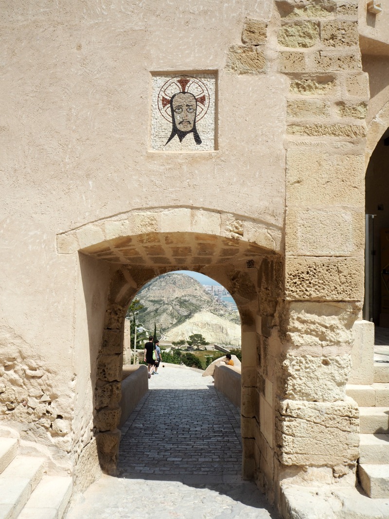 Archway at Santa Barbara castle