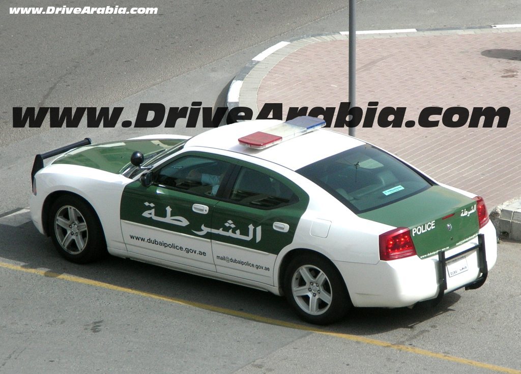 dodge charger dubai police 1