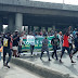 June 12: Police fire tear gas at protesters in Lagos