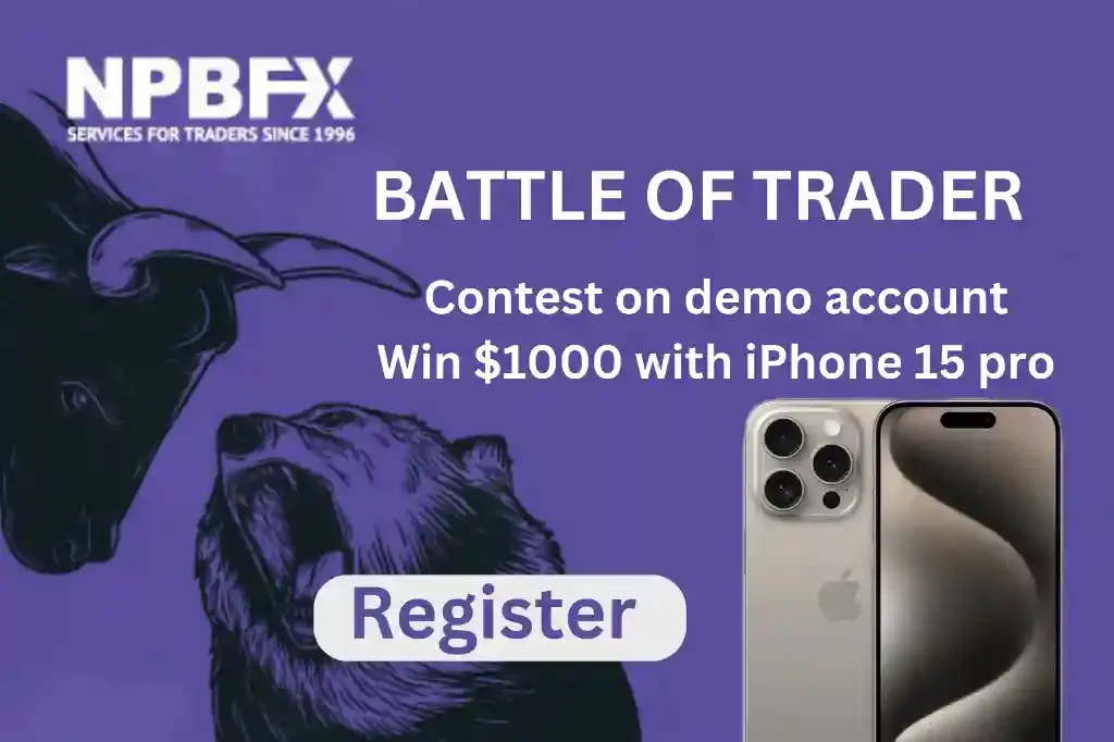 NPBFX Demo Trading Contest Win $1000 WITH IPHONE 15 