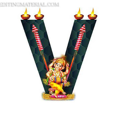 V name image diwali