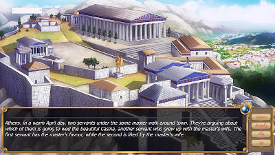 Casina A Visual Novel Set In Ancient Greece Game Screenshot 1