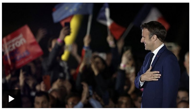 French political race result: Macron routs Le Pen and promises to join isolated France