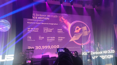 Asus Zenbook 14X OLED SPACE EDITION : Laptop Asus Bernuansa Luar Angkasa