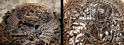 PATINA ANTIK TJAP BATIK  WAYANG