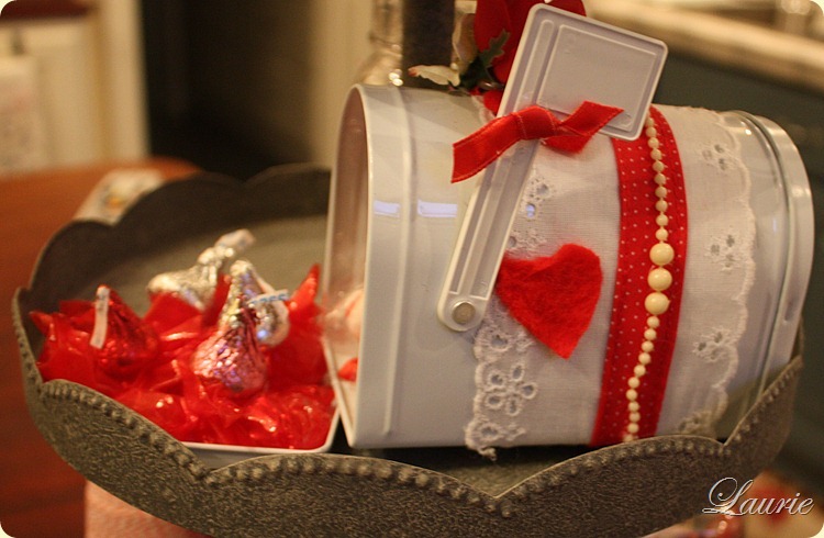 sweets white mail box